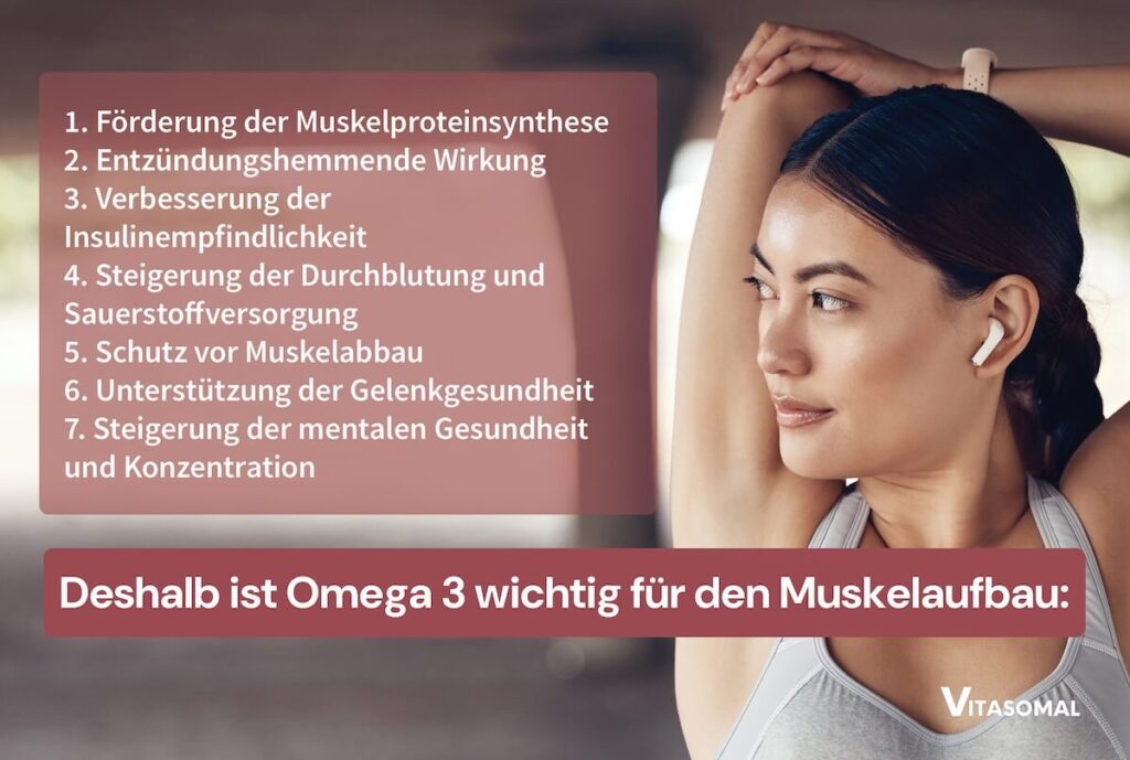 Deshalb ist Omega 3 wichtig für den Muskelaufbau