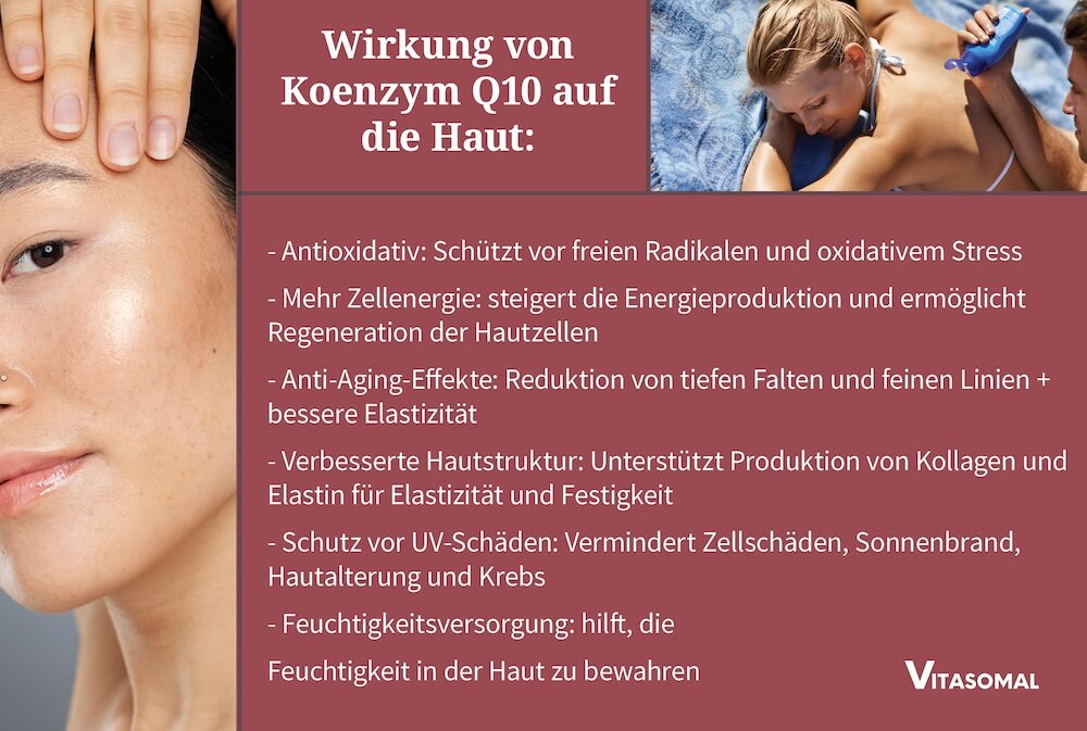 Q10 Wirkung Haut - Wirkung von Koenzym Q10 auf die Haut