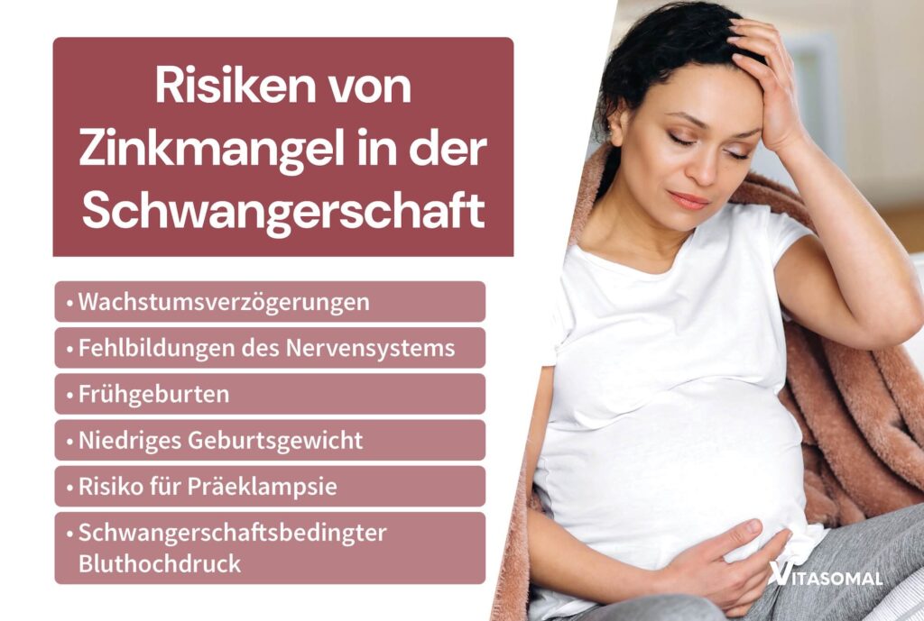 Risiken von Zink Mangel in der Schwangerschaft