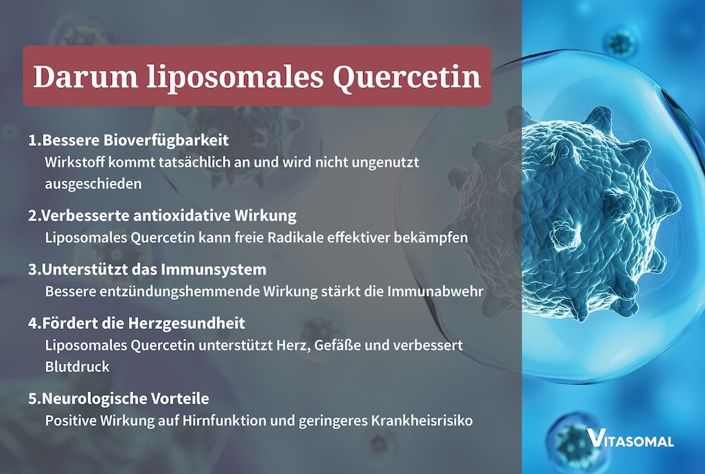 quercetin wirkung - Darum liposomales Quercetin